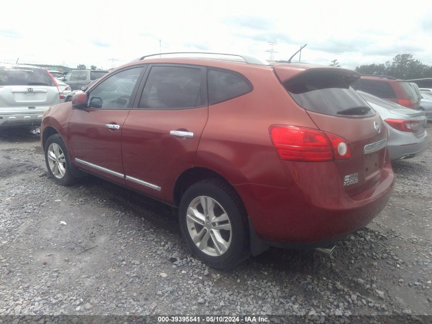 2012 Nissan Rogue Sv VIN: JN8AS5MT8CW292227 Lot: 39395541