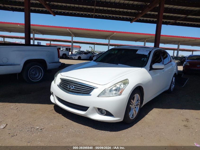 2013 Infiniti G37 Journey VIN: JN1CV6AP0DM721742 Lot: 39395548