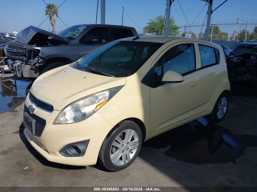 2014 Chevrolet Spark 1Lt Auto VIN: KL8CD6S92EC587011 Lot: 39395553