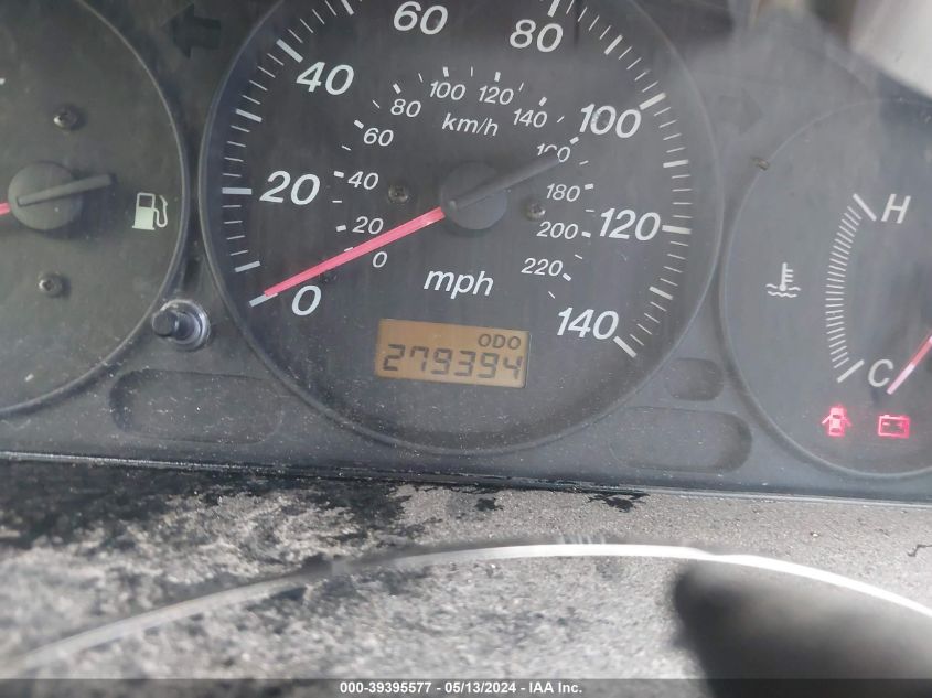 2002 Mazda Protege Dx/Es/Lx VIN: JM1BJ225620503545 Lot: 39395577