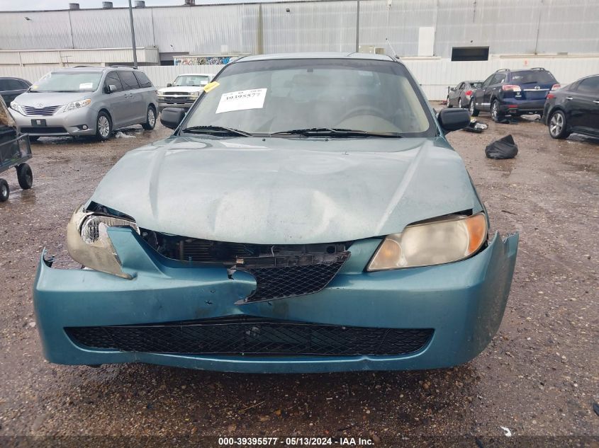 2002 Mazda Protege Dx/Es/Lx VIN: JM1BJ225620503545 Lot: 39395577