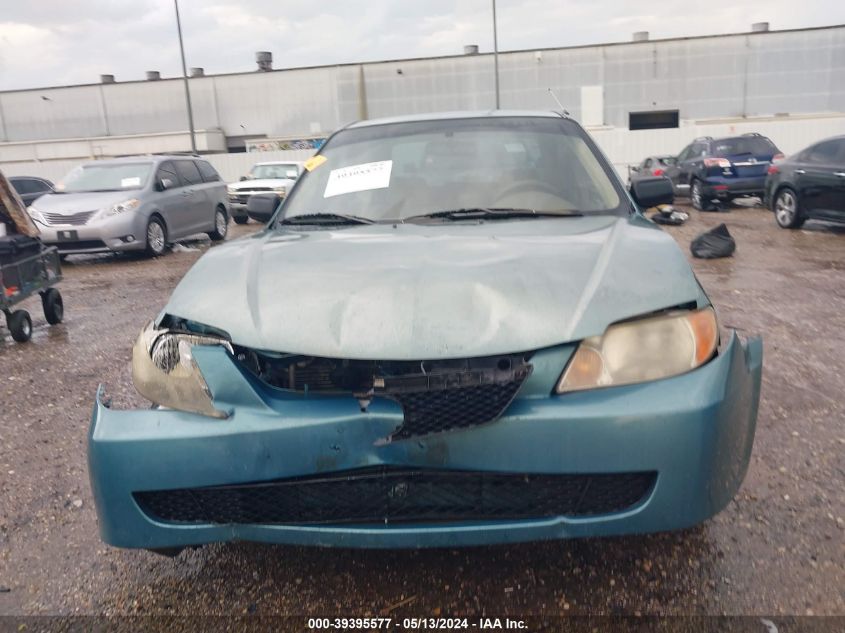 2002 Mazda Protege Dx/Es/Lx VIN: JM1BJ225620503545 Lot: 39395577