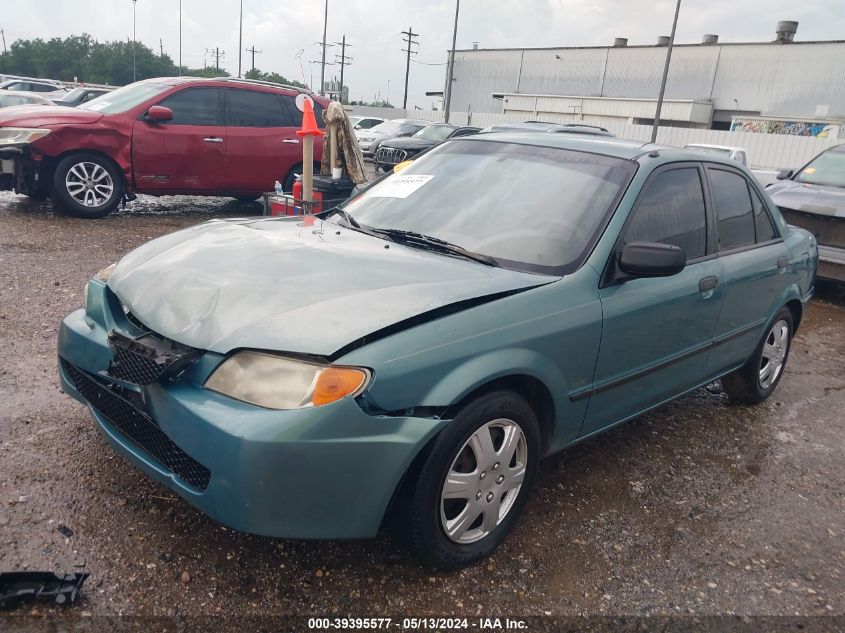 2002 Mazda Protege Dx/Es/Lx VIN: JM1BJ225620503545 Lot: 39395577