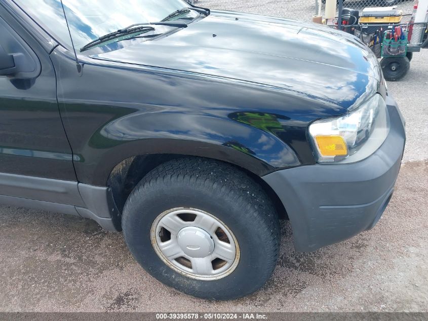 2006 Ford Escape Xls/Xls Manual VIN: 1FMYU92Z16KA02663 Lot: 39395578