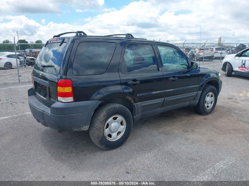 2006 Ford Escape Xls/Xls Manual VIN: 1FMYU92Z16KA02663 Lot: 39395578