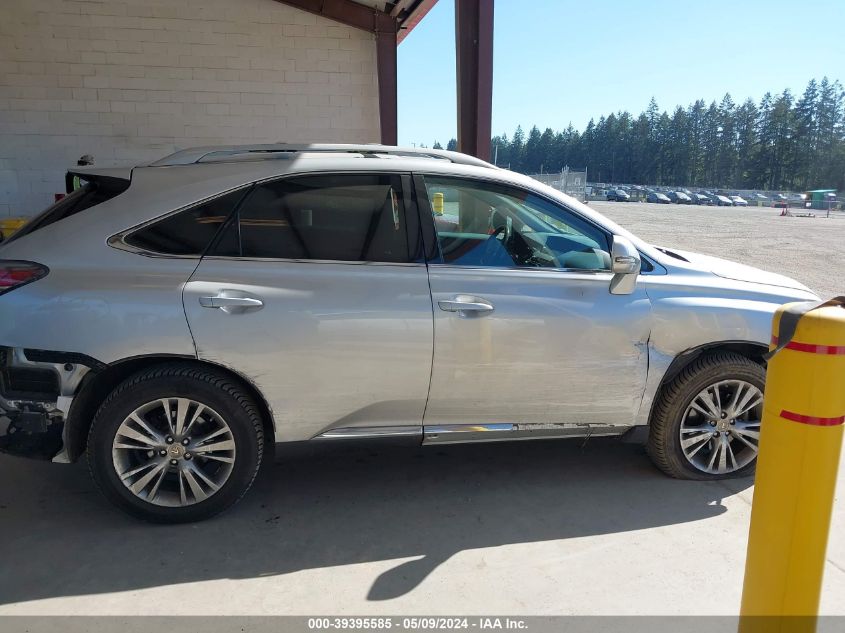 2013 Lexus Rx 350 VIN: 2T2BK1BA8DC203594 Lot: 39395585