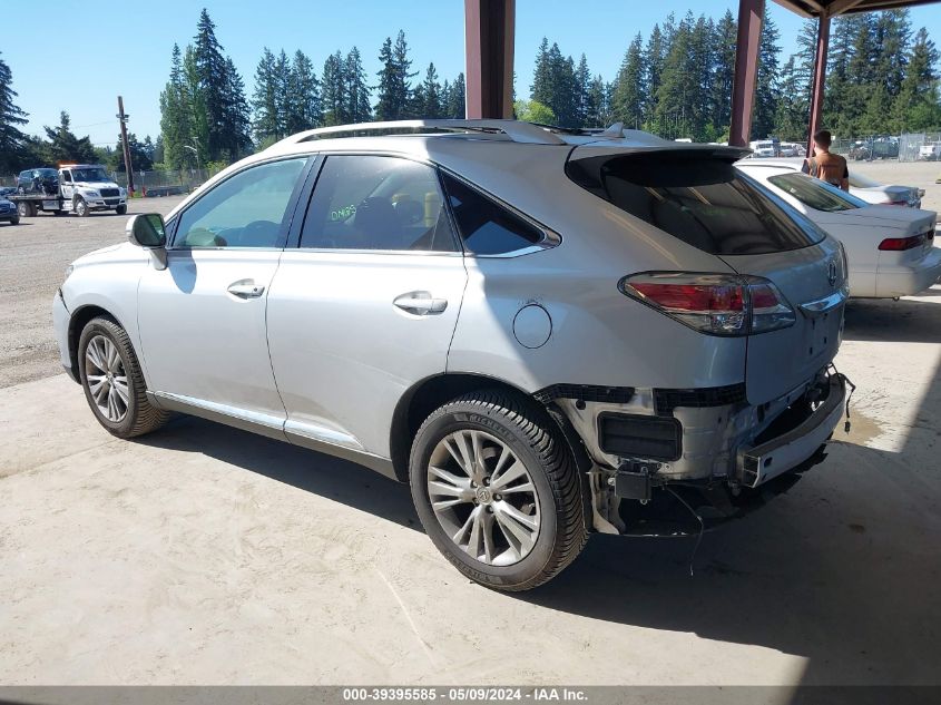 2013 Lexus Rx 350 VIN: 2T2BK1BA8DC203594 Lot: 39395585