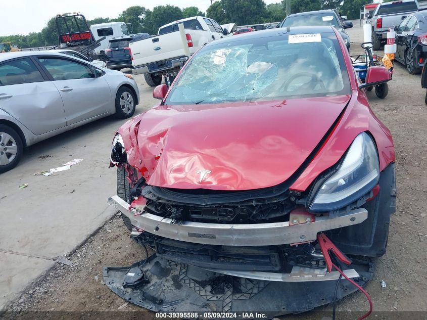 2021 Tesla Model 3 Standard Range Plus Rear-Wheel Drive VIN: 5YJ3E1EA3MF870192 Lot: 39395588