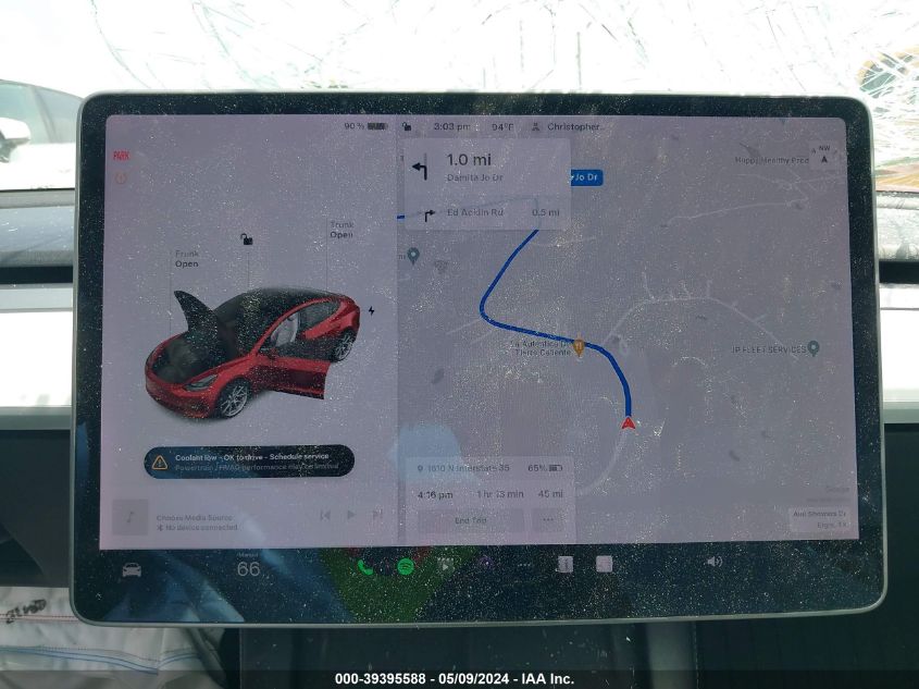 2021 Tesla Model 3 Standard Range Plus Rear-Wheel Drive VIN: 5YJ3E1EA3MF870192 Lot: 39395588