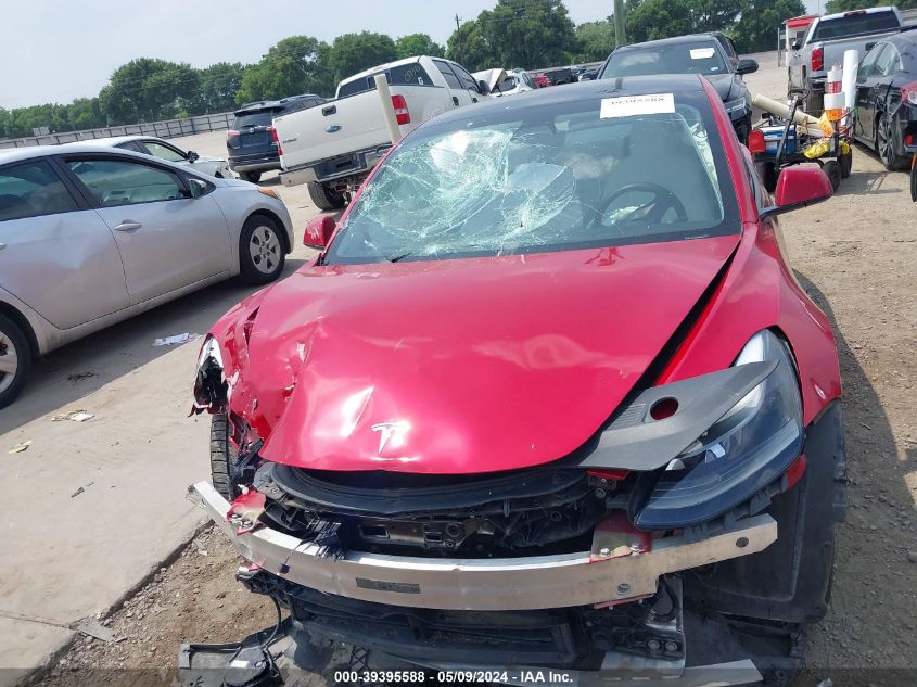 2021 Tesla Model 3 Standard Range Plus Rear-Wheel Drive VIN: 5YJ3E1EA3MF870192 Lot: 39395588