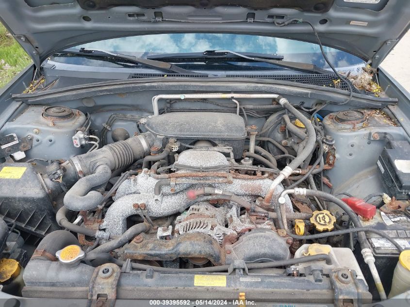 2006 Subaru Forester 2.5X VIN: JF1SG65656H753513 Lot: 39395592