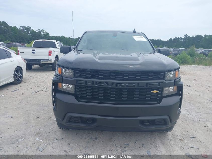 2021 Chevrolet Silverado 1500 4Wd Short Bed Wt VIN: 3GCUYAEFXMG333935 Lot: 39395594