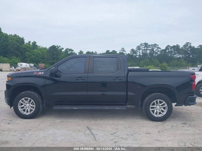 2021 Chevrolet Silverado 1500 4Wd Short Bed Wt VIN: 3GCUYAEFXMG333935 Lot: 39395594