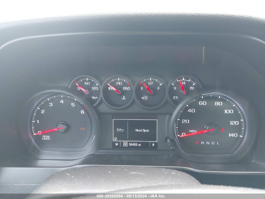 2021 Chevrolet Silverado 1500 4Wd Short Bed Wt VIN: 3GCUYAEFXMG333935 Lot: 39395594