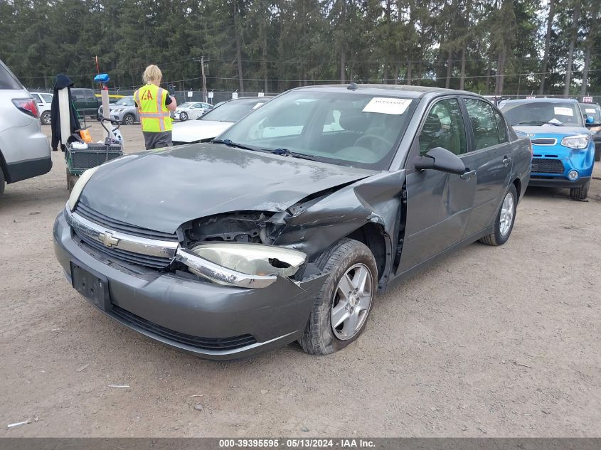 2005 Chevrolet Malibu Ls VIN: 1G1ZT54825F268802 Lot: 39395595