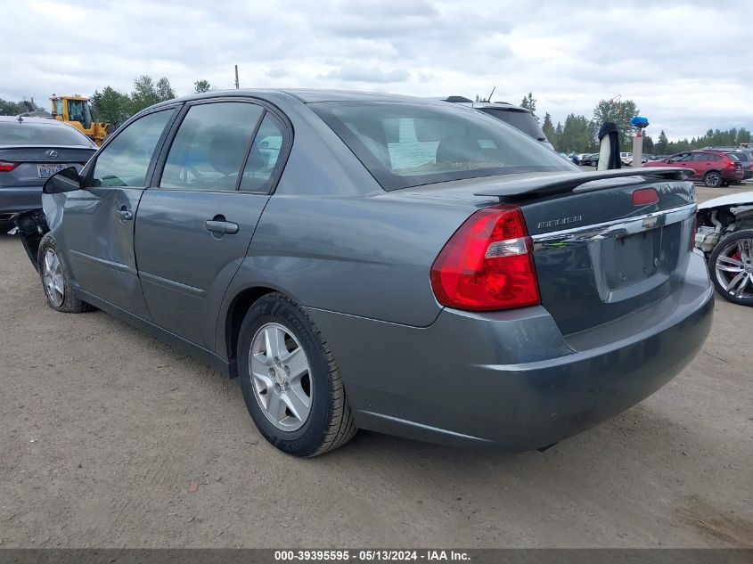 2005 Chevrolet Malibu Ls VIN: 1G1ZT54825F268802 Lot: 39395595