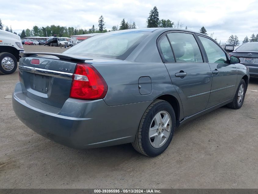 2005 Chevrolet Malibu Ls VIN: 1G1ZT54825F268802 Lot: 39395595