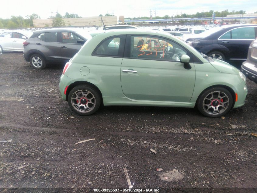 2012 Fiat 500 Sport VIN: 3C3CFFBR8CT310466 Lot: 39395597