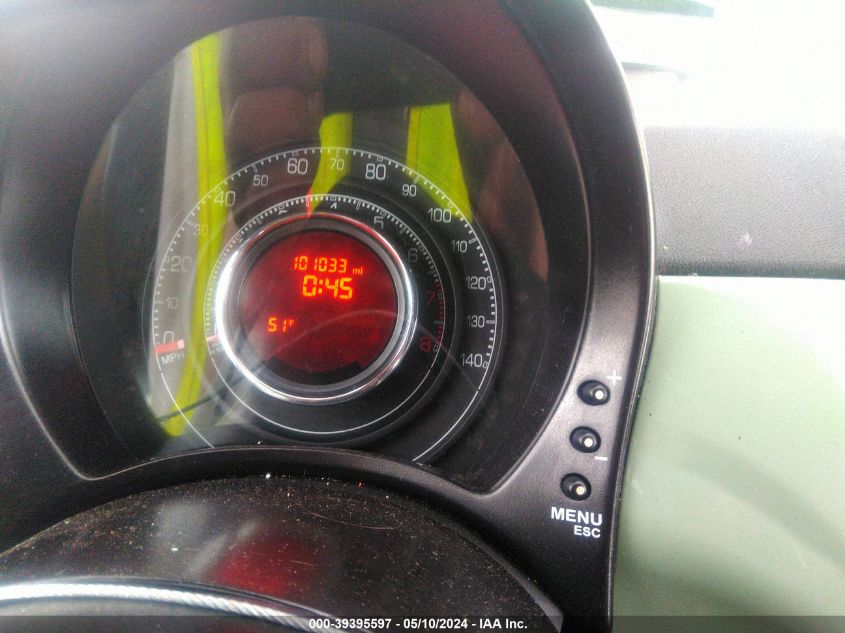 2012 Fiat 500 Sport VIN: 3C3CFFBR8CT310466 Lot: 39395597