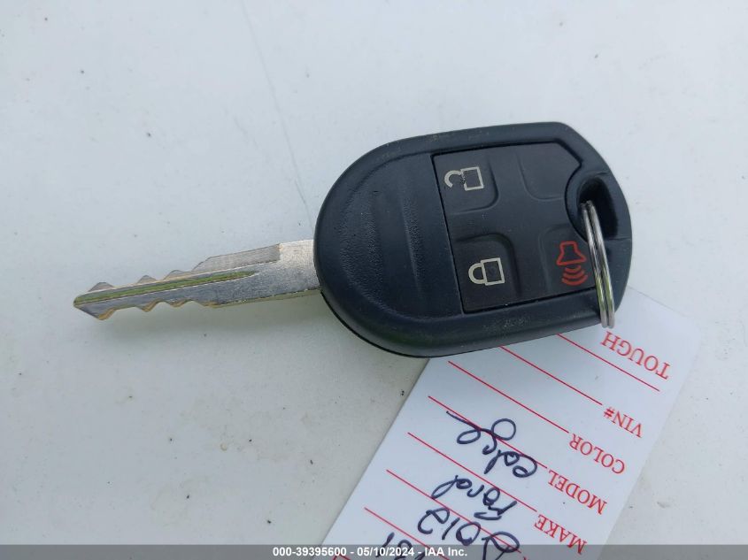 2012 Ford Edge Sel VIN: 2FMDK3JC5CBA94557 Lot: 39395600