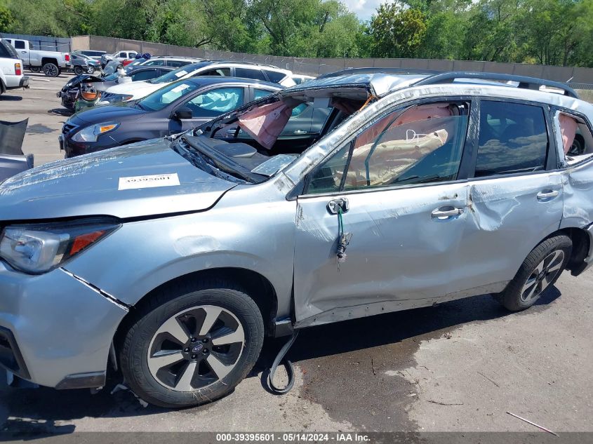 2018 Subaru Forester 2.5I Premium VIN: JF2SJAEC8JH477259 Lot: 39395601