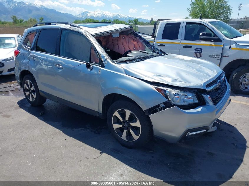 2018 Subaru Forester 2.5I Premium VIN: JF2SJAEC8JH477259 Lot: 39395601