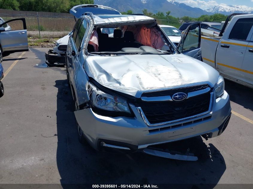 2018 Subaru Forester 2.5I Premium VIN: JF2SJAEC8JH477259 Lot: 39395601