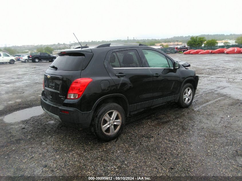 2016 Chevrolet Trax Lt VIN: KL7CJPSB8GB562449 Lot: 39395612