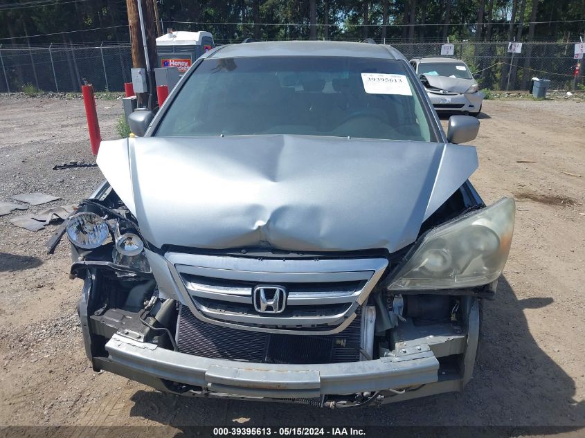 2006 Honda Odyssey Ex VIN: 5FNRL38456B065055 Lot: 39395613