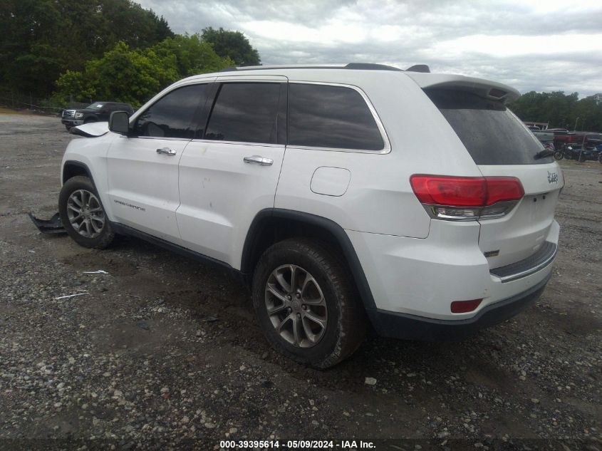 2015 Jeep Grand Cherokee Limited VIN: 1C4RJEBG8FC230792 Lot: 39395614