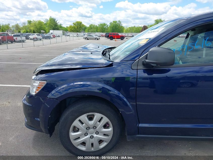 2018 Dodge Journey Se VIN: 3C4PDCABXJT384393 Lot: 39395616