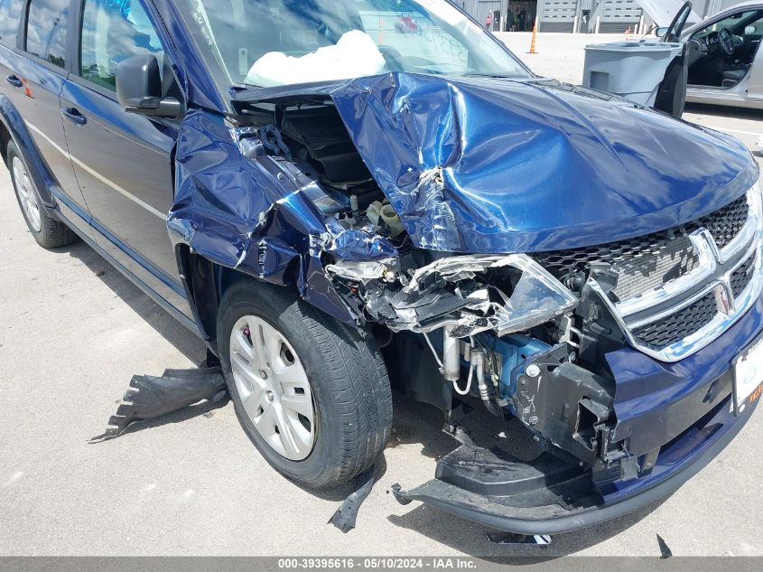 2018 Dodge Journey Se VIN: 3C4PDCABXJT384393 Lot: 39395616