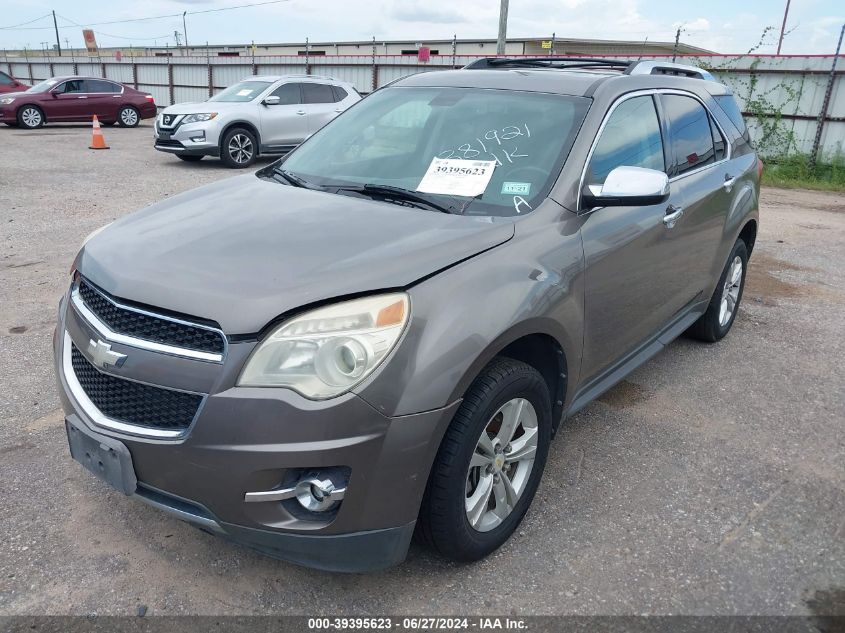 2CNALFEW6A6381921 2010 Chevrolet Equinox Ltz