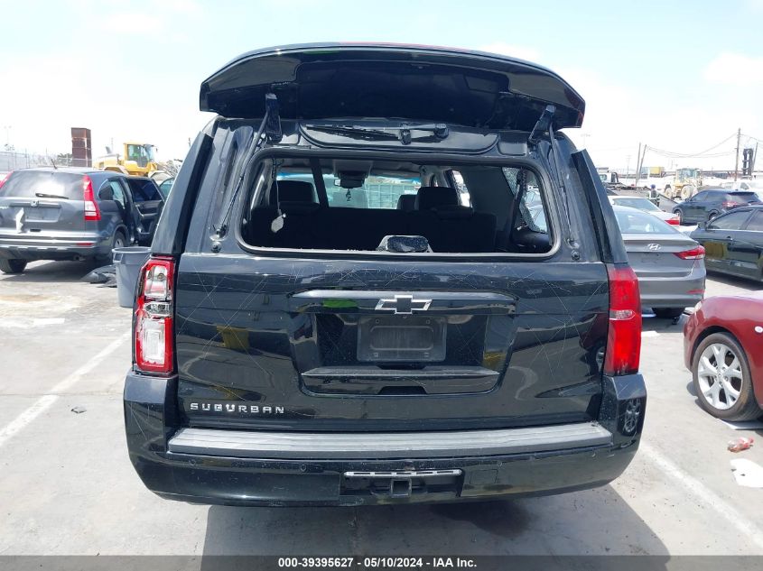 2015 Chevrolet Suburban 1500 Lt VIN: 1GNSCJKC0FR696481 Lot: 39395627