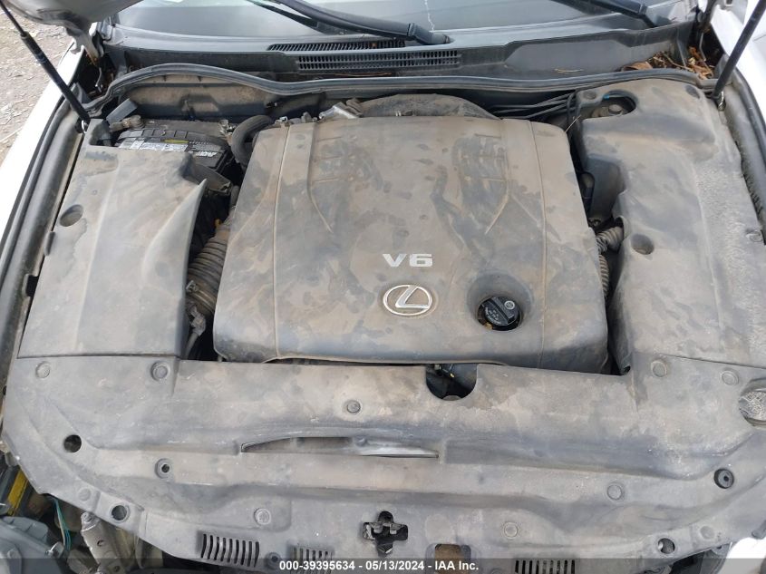 2007 Lexus Is 250 VIN: JTHBK262072050353 Lot: 39395634