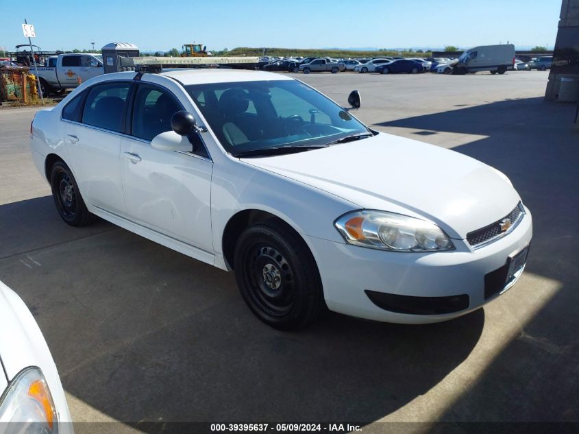 2014 CHEVROLET IMPALA LIMITED POLICE - 2G1WD5E38E1184980