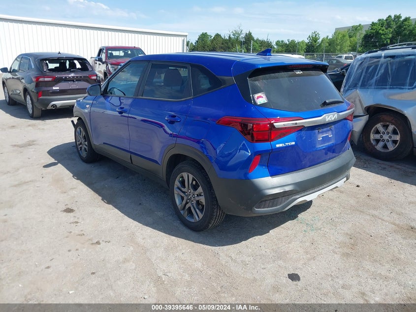 2023 Kia Seltos Lx VIN: KNDEPCAA7P7361429 Lot: 39395646