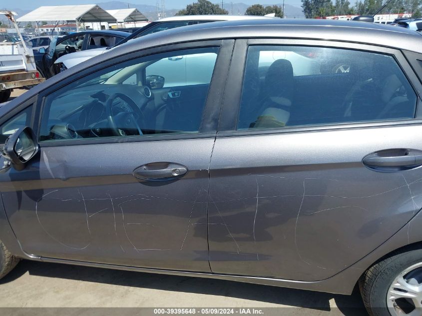 2014 Ford Fiesta Se VIN: 3FADP4BJ5EM206189 Lot: 39395648