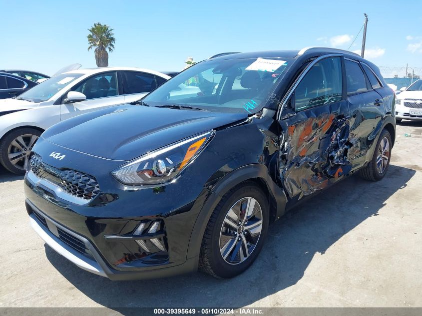 2022 Kia Niro Ex Premium VIN: KNDCE3LC5N5489771 Lot: 39395649