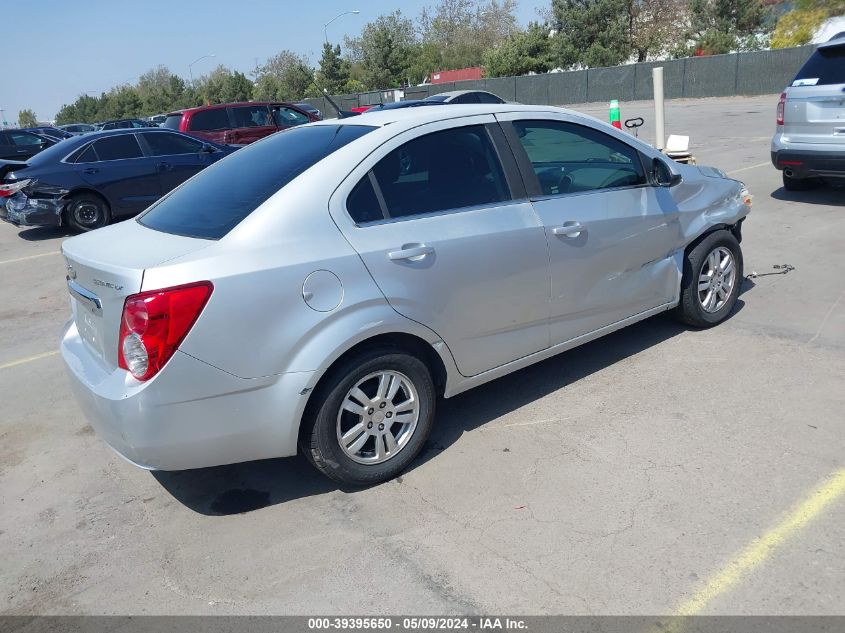 2013 Chevrolet Sonic Lt Auto VIN: 1G1JC5SH6D4176246 Lot: 39395650