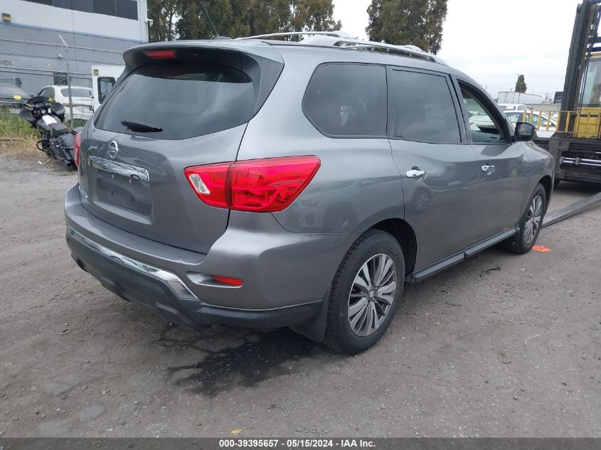 2018 Nissan Pathfinder S VIN: 5N1DR2MN2JC631868 Lot: 39395657