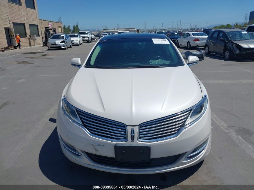 2015 Lincoln Mkz Hybrid VIN: 3LN6L2LU1FR618699 Lot: 39395661