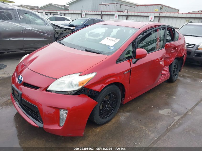 2013 Toyota Prius VIN: JTDKN3DUXD1682359 Lot: 39395663