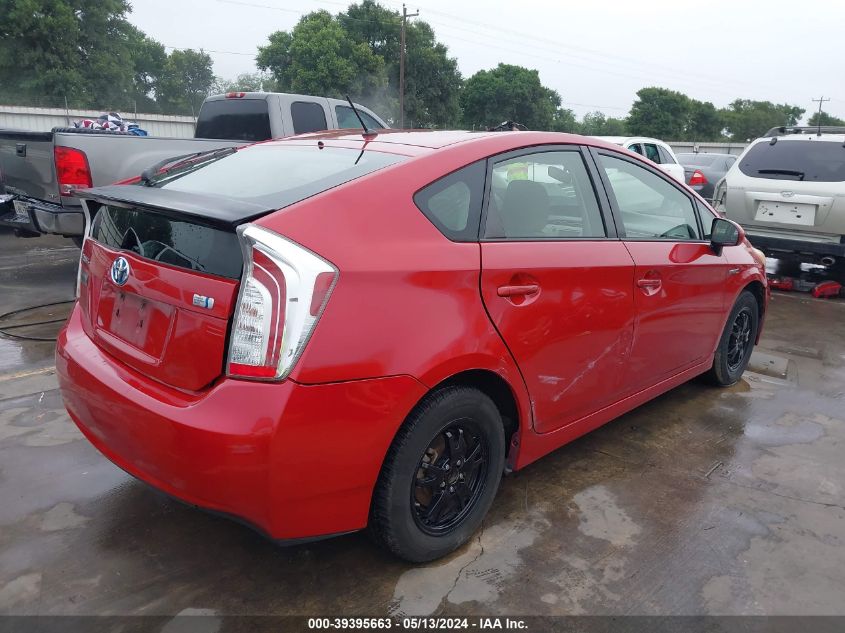 2013 Toyota Prius VIN: JTDKN3DUXD1682359 Lot: 39395663