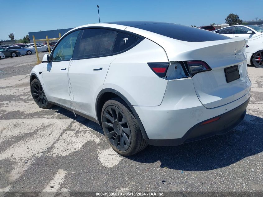 2021 Tesla Model Y Long Range Dual Motor All-Wheel Drive VIN: 5YJYGDEE6MF087002 Lot: 39395679