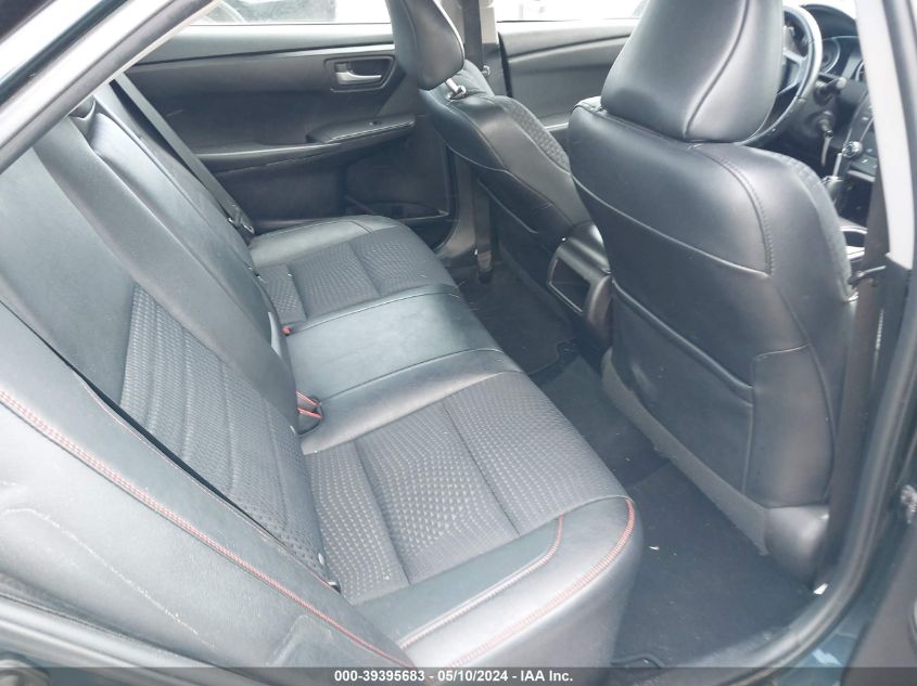 2015 Toyota Camry Se VIN: 4T1BF1FK5FU041887 Lot: 39395683