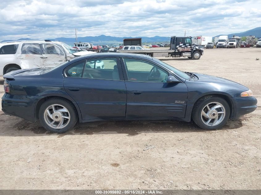 2001 Pontiac Bonneville Ssei VIN: 1G2HZ541714244204 Lot: 39395692