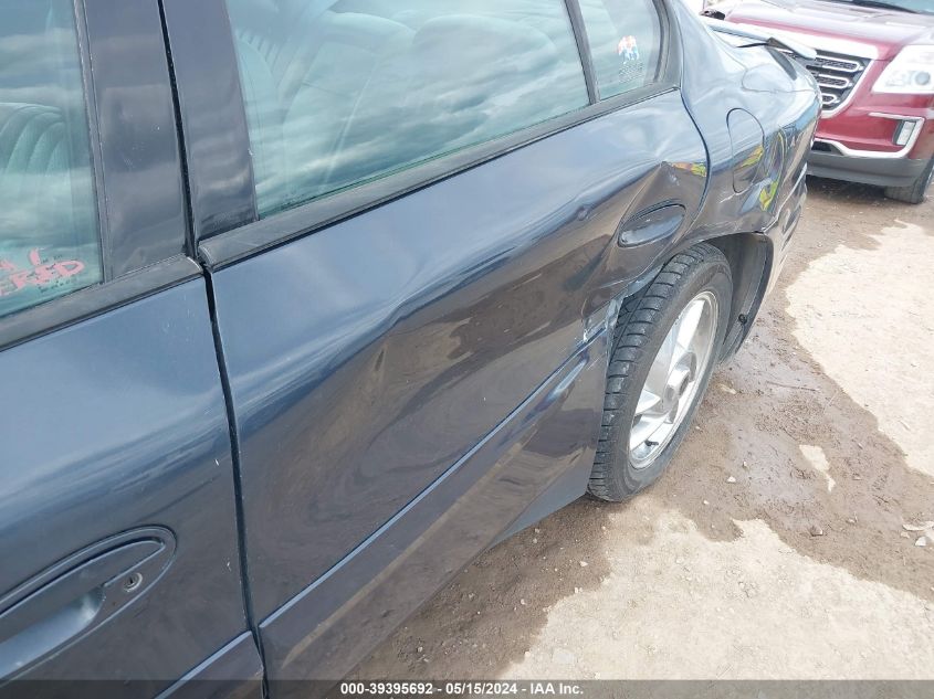 2001 Pontiac Bonneville Ssei VIN: 1G2HZ541714244204 Lot: 39395692