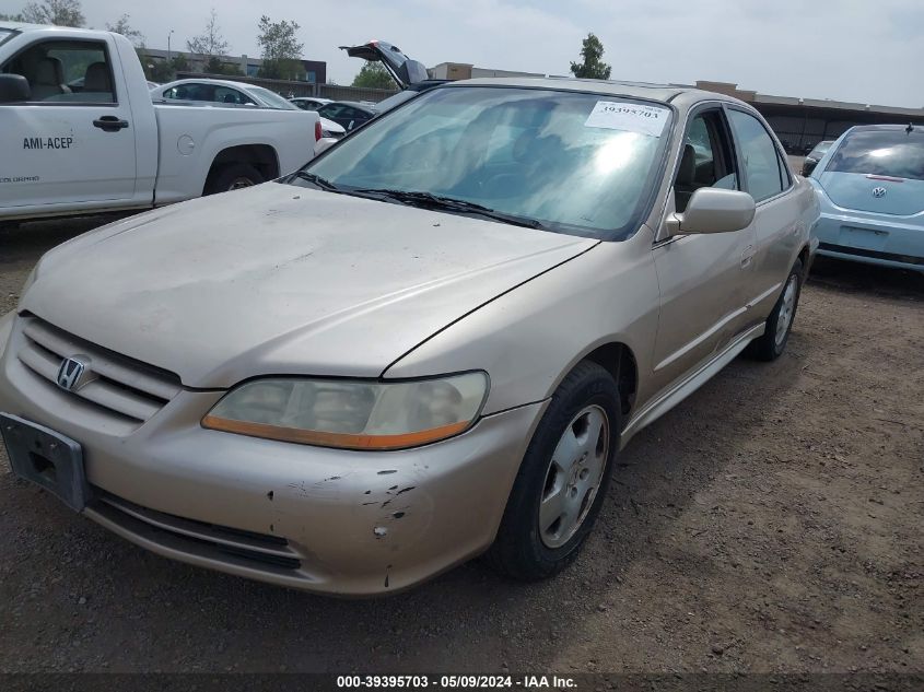 2001 Honda Accord 3.0 Ex VIN: 1HGCG16571A013424 Lot: 39395703