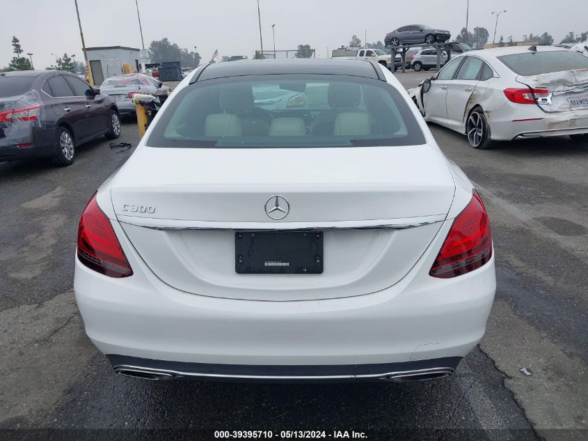 2020 Mercedes-Benz C 300 VIN: W1KWF8DB3LR595970 Lot: 39395710